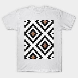 Urban Tribal Pattern No.16 - Aztec - Concrete and Wood T-Shirt